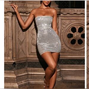 Oh Polly Aurora Mini Dress